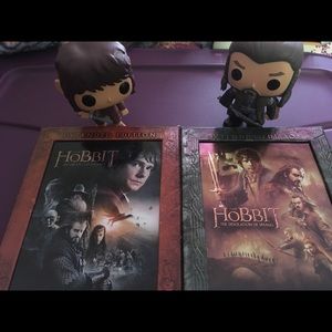 The Hobbit 1&2 w/Bilbo & Thorin POP Funkos